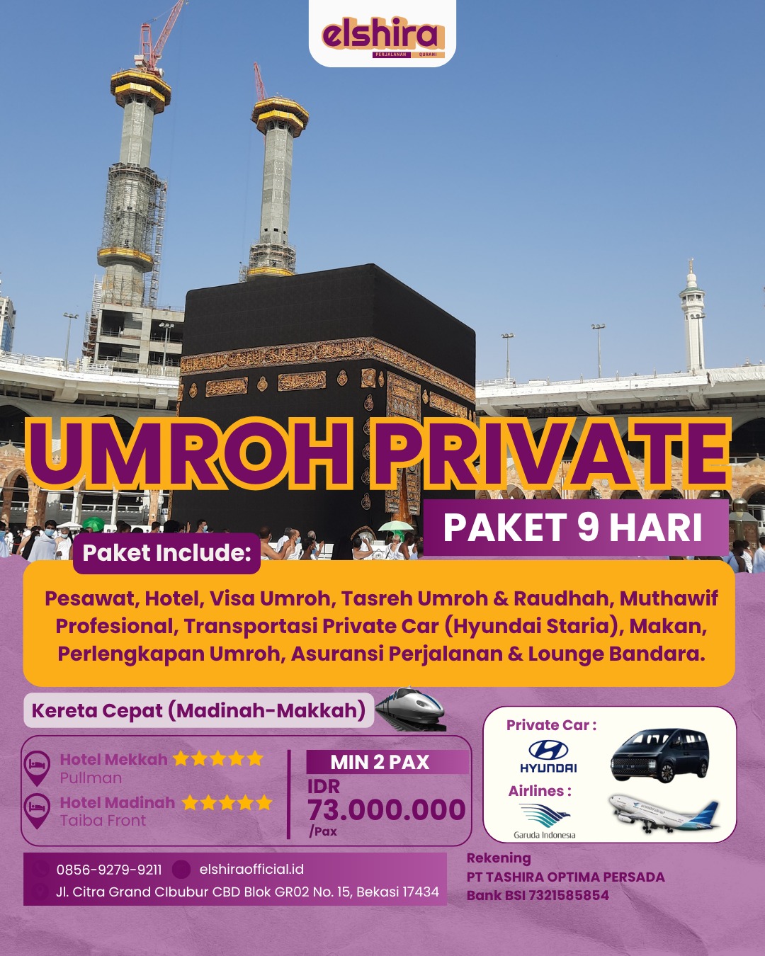 Umroh Plus Thaif 10 Ags