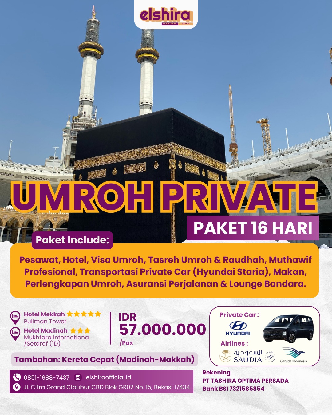 Umroh Plus Thaif 10 Ags